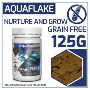 Food - AquaMunch AquaFlake 1 Nurture & Grow AquaFlake 125g