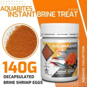 Food - Brine Shrimp Eggs 2 Decapsulated Brine Shrimp Eggs AquaBites 140g