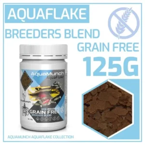Food - AquaMunch AquaFlake 4 Breeders Blend AquaFlake 125g