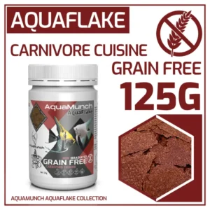 Food - AquaMunch AquaFlake 9 Carnivore Cuisine AquaFlake 125g