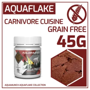 Food - AquaMunch AquaFlake 10 Carnivore Cuisine AquaFlake 45g