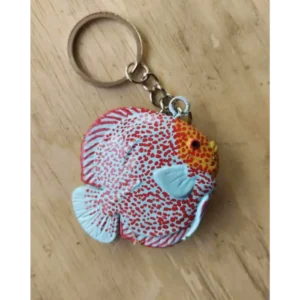 Giftware - Keyrings 1 Albino Eruption Discus Key Ring