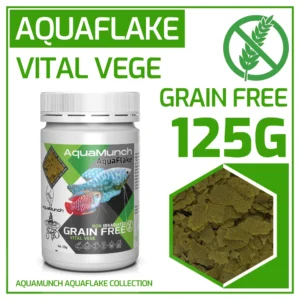 Food - AquaMunch AquaFlake 10 Vital Vege AquaFlake 125g