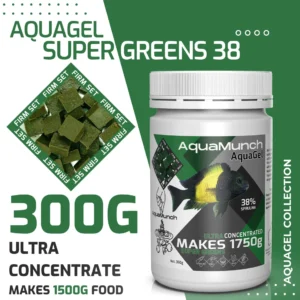 Food - AquaMunch AquaGel 4 Super Greens 38 AquaGel 300g