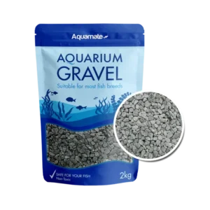 Accessories - Substrates 2 Aquamate Natural Gravel Black 2kg