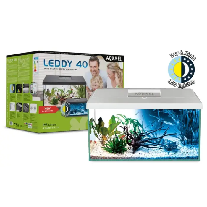 Aquael Leddy 40 Day & Night Aquarium Set 1 Aquael Leddy 40 Day & Night Aquarium Set