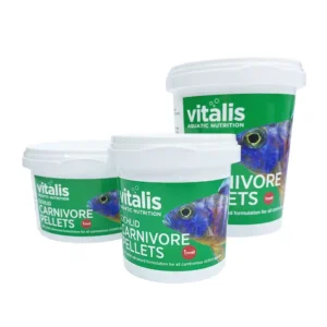 Food - Vitalis Aquatics 2 Vitalis Chichlid Carnivore Pellets - 1mm